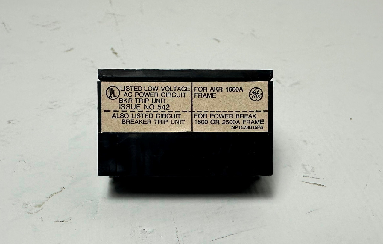 NEW GE TR16S1200 1200A Rating Plug AKR/Power Break General Electric 1200 Amp NIB (EM5223-30)
