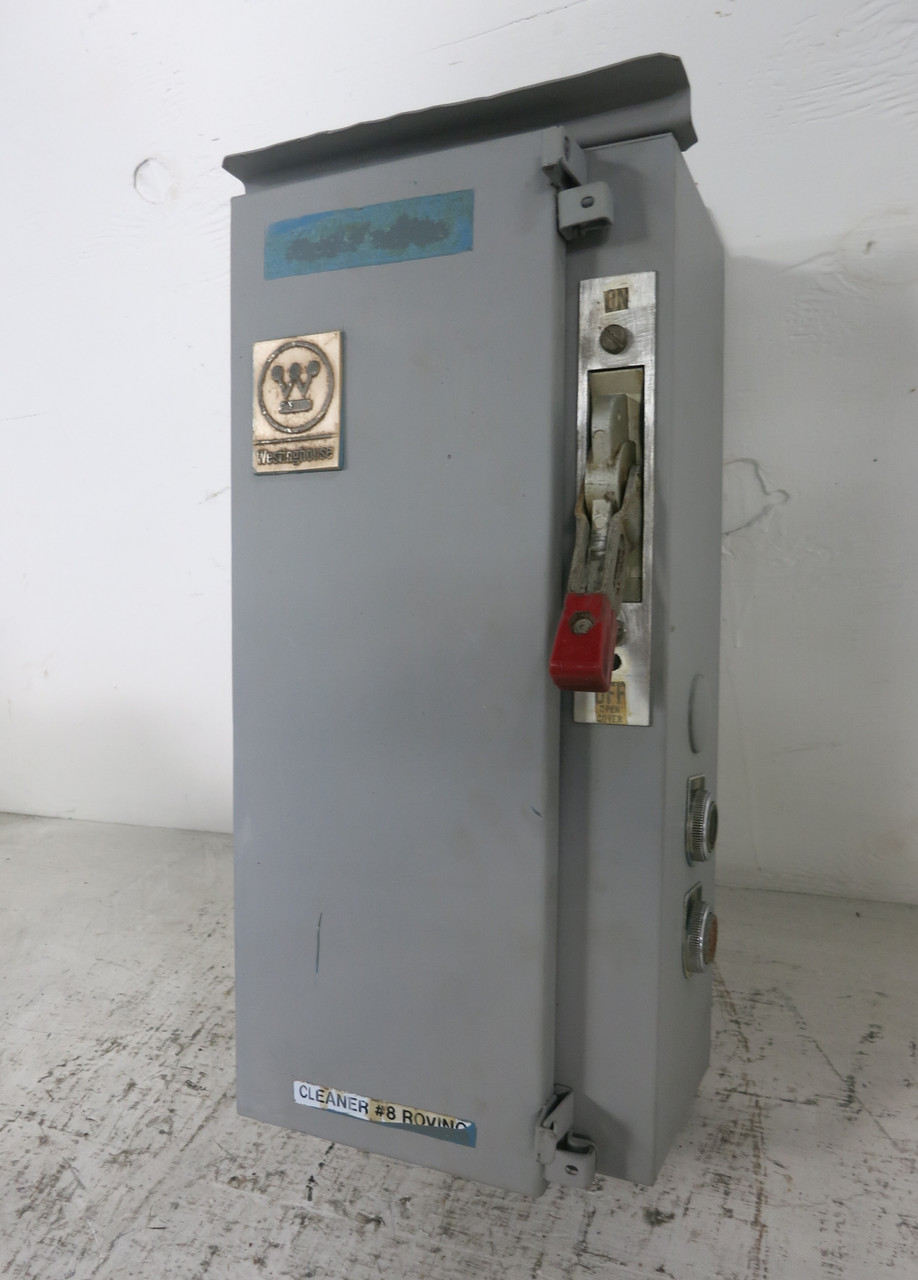 Image of Westinghouse Size 1 Starter 40A Breaker Combination Combo Box 40 Amp A206 3R