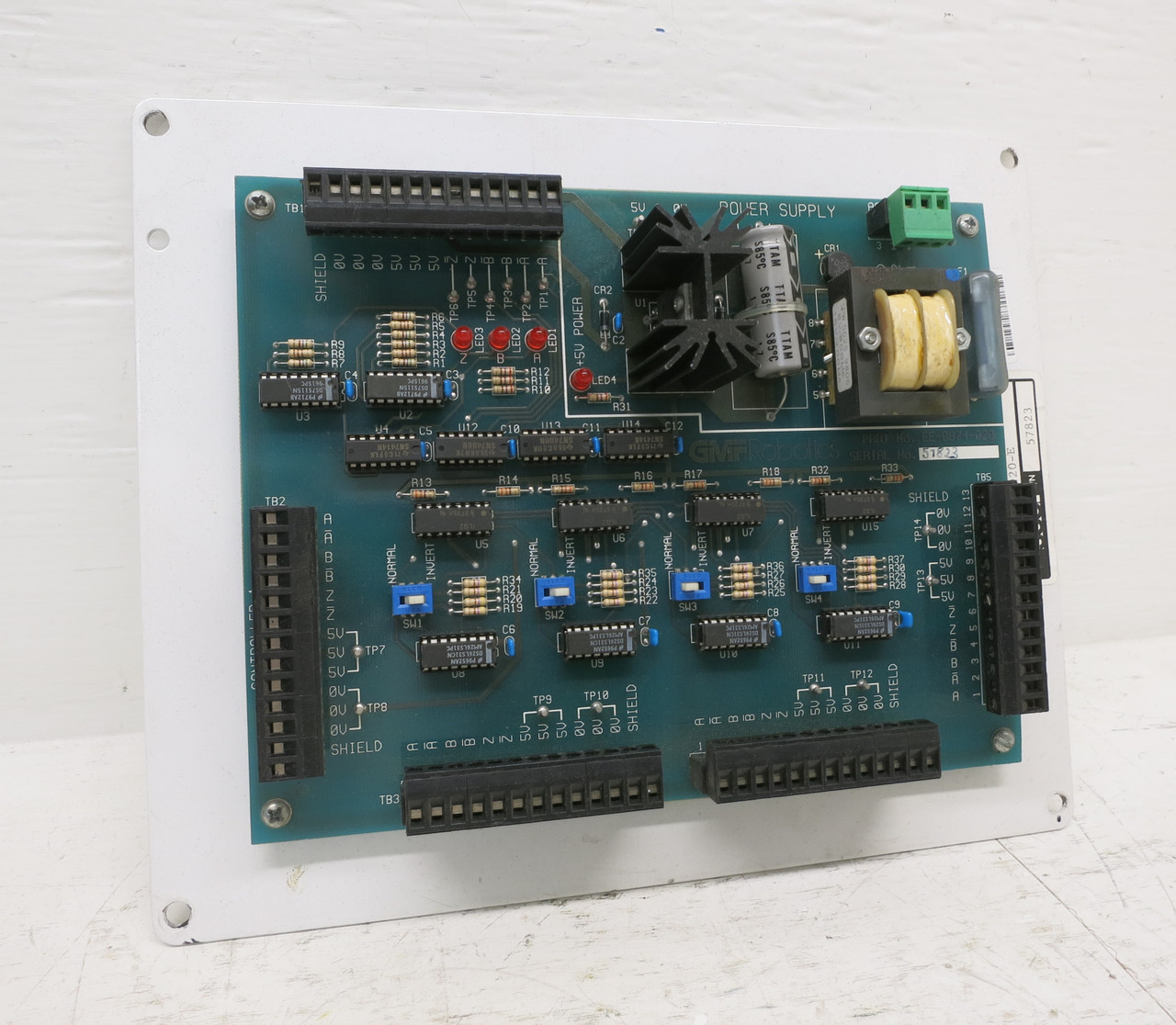 GMF Robotics EE-0874-020 Power Supply Controller Board Encoder Multiplexer PCB (DW6537-2)