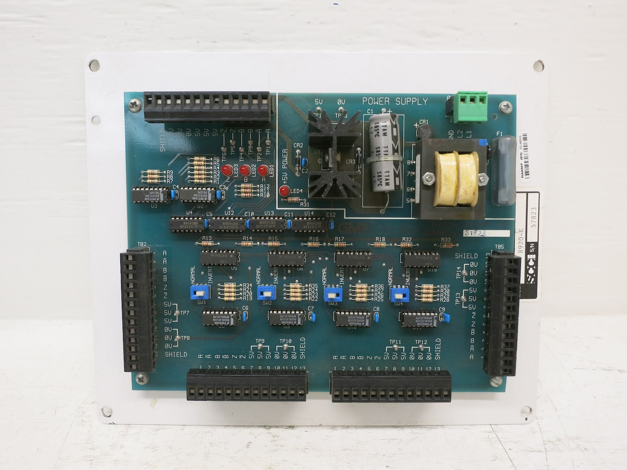 GMF Robotics EE-0874-020 Power Supply Controller Board Encoder Multiplexer PCB (DW6537-2)