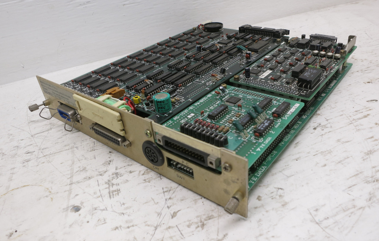 YE Data F-GPC10 FIT10 Control Interface Module Board AS-1535-01 PW-0254-00 CPU (DW6538-1)