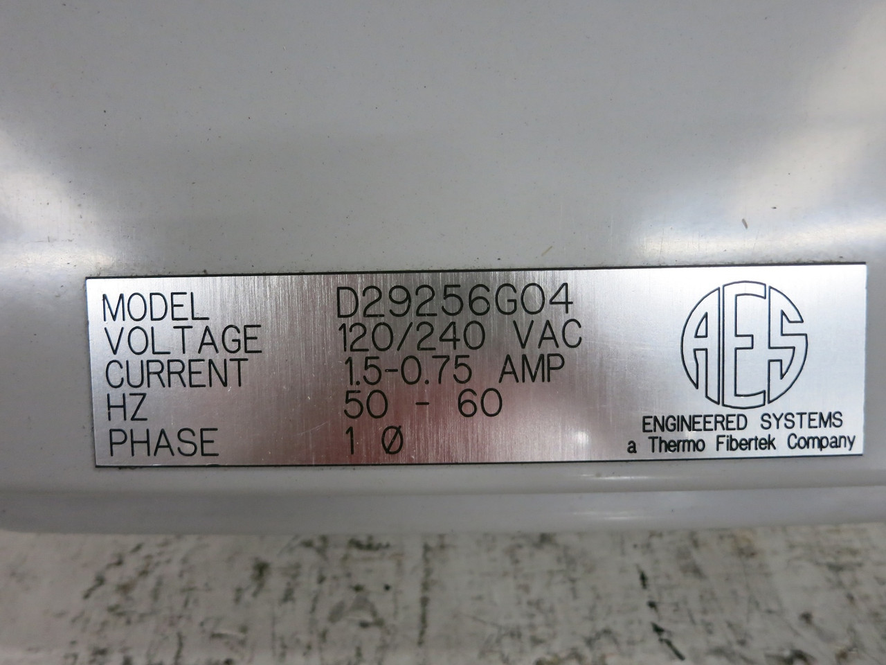 AES EMO III Control Panel Shower Oscillator Drive EMO3 EMOIII-SP 4X 12 Kadant (DW6546-1)