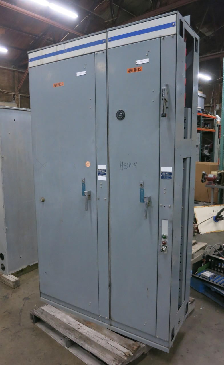 Square D Model 4 Size 6 Reduced Voltage Motor Starter MS2 Autotransformer 400 HP (DW6549-1)