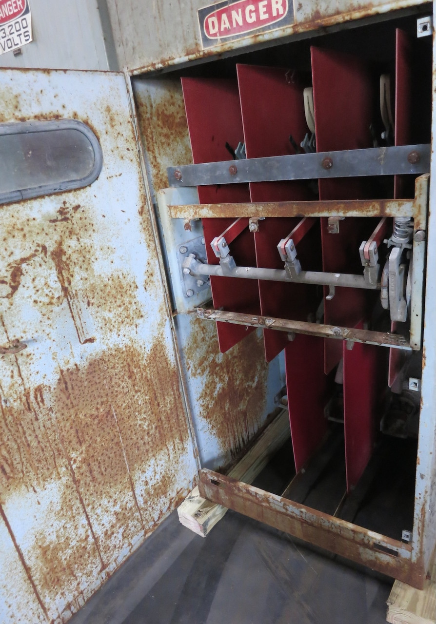 Westinghouse LBF 15kV 600A Fusible Load Interrupter Switch 600 Amp HVL Fused R (DW6556-2)