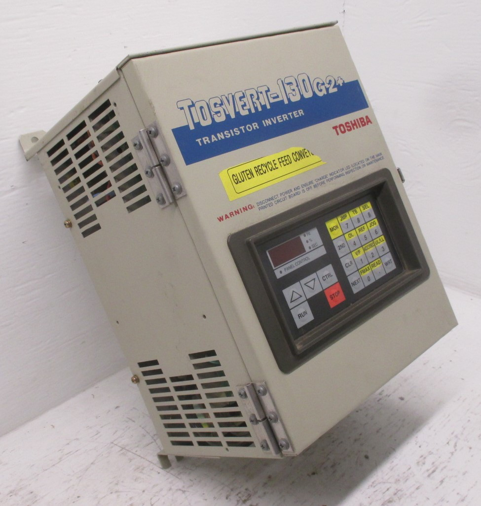 Toshiba VT130G2+4035 3HP Tosvert-130G2+ Transistor Inverter Drive 3.5 kVa (AH0010-1)