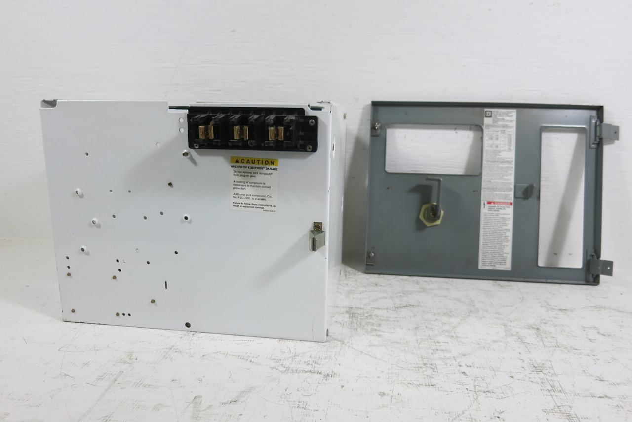 Square D Model 6 Size 1 Starter 15 Amp Breaker 12" MCC Bucket 15A Mod 6 (BJ0877-26)