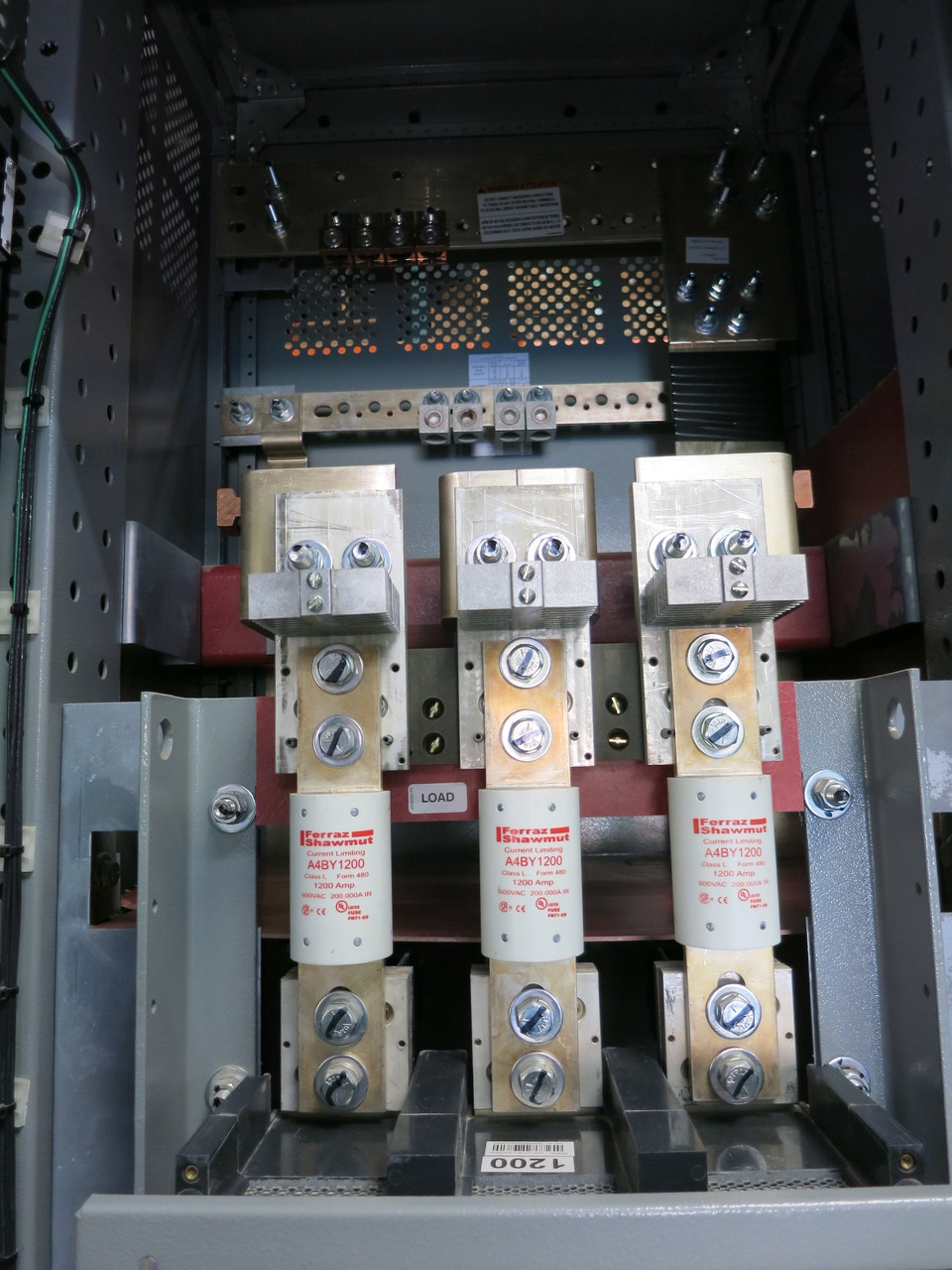 NEW GE 1200A Spectra Switchboard Main HPC Switch 480V 3PH 4W Breaker 1200 Amp (DW6569-1)