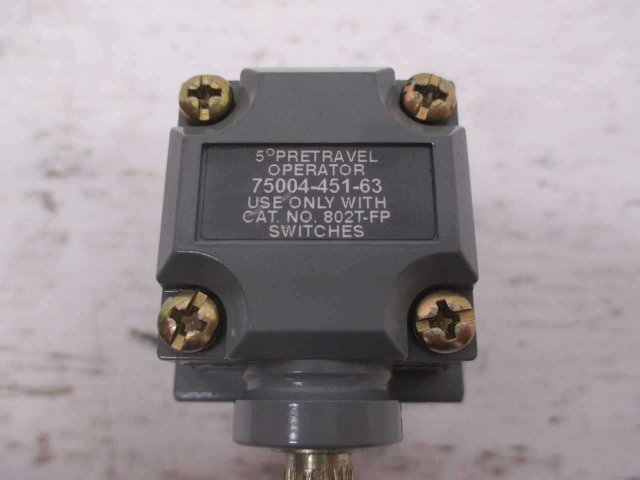 Allen Bradley 802T-FP Ser H Oil Tight Limit Switch 802TFP Series H AB (AH0036-1)