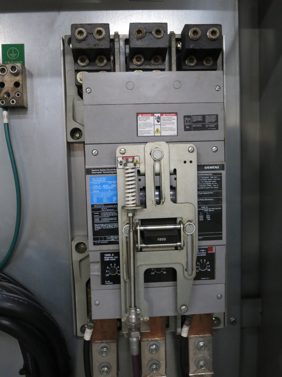 Siemens Sinamics DCM DC Drive Panel 6RA8096-4GV62-0AA0-Z 1600A PXD63B160 AF1650 (DW6591-1)