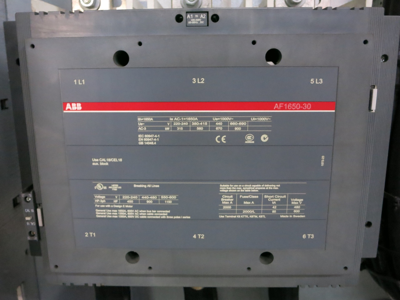 Siemens Sinamics DCM DC Drive Panel 6RA8096-4GV62-0AA0-Z 1600A PXD63B160 AF1650 (DW6591-1)