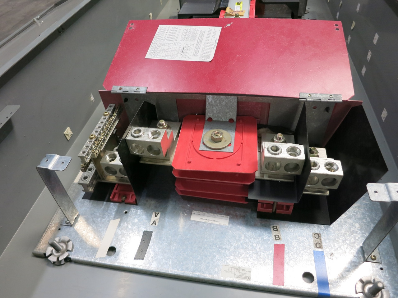 Square D 800A I-Line Panelboard 3PH 4W Main Lugs Panel 800 Amp MLO HC3273WP 3R (DW6610-2)