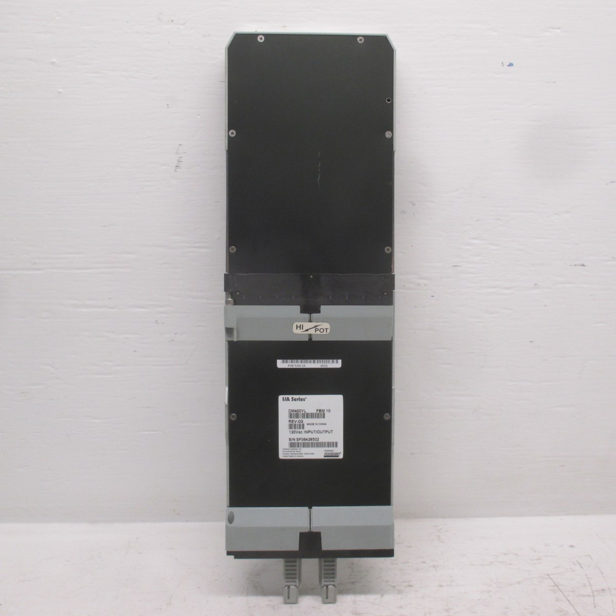 I/A Series Foxboro DM400YL FBM 10 Rev 0G 120VAC I/O DM400YL-0G DM400YL-OG (AH0099-1)