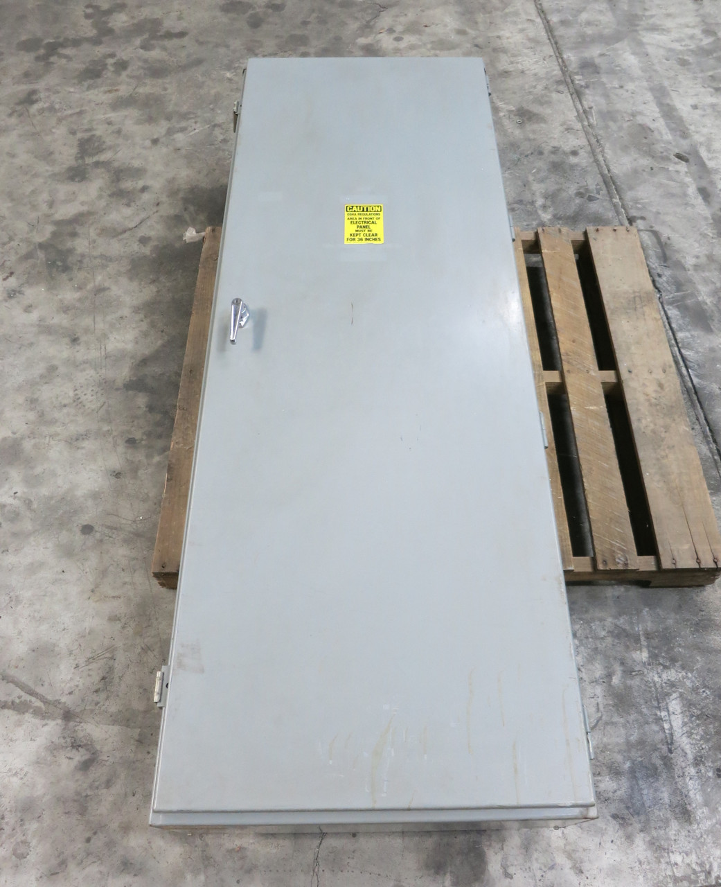 Square D 400A HCN I-Line Breaker Panel Board 600V 3PH 4W Main Lug 400 Amp MLO 3R (DW6619-2)