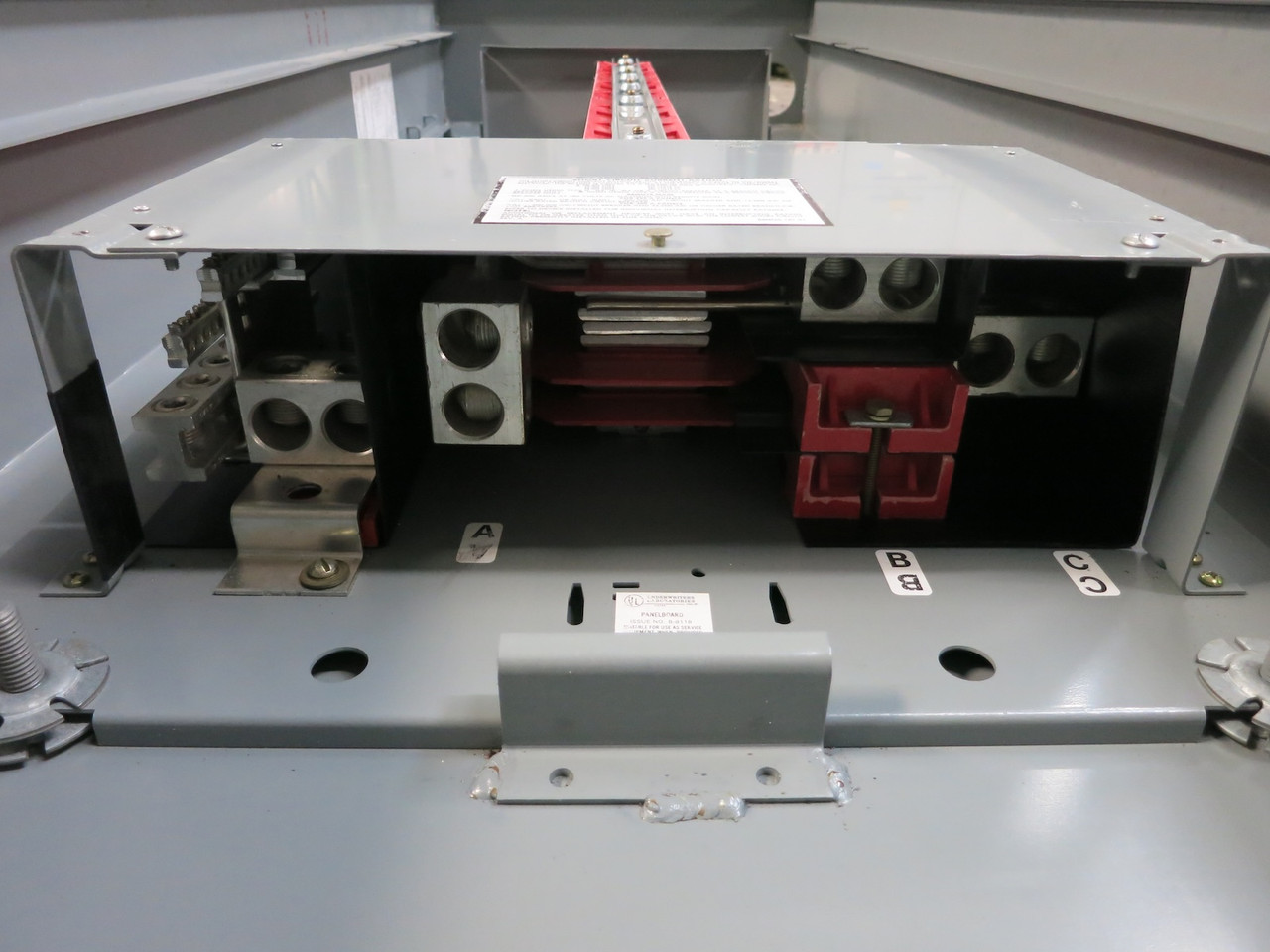 Square D 400A HCN I-Line Breaker Panel Board 600V 3PH 4W Main Lug 400 Amp MLO 3R (DW6619-2)