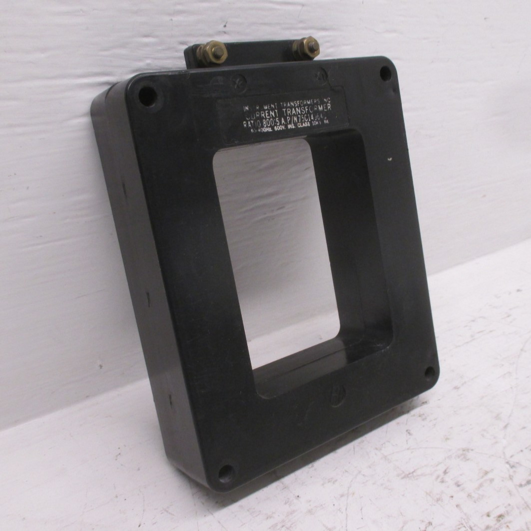 IT 75C149640P-10 Current Transformer 800:5 Ratio CT 50-400HZ 10KV 600V (AH0108-3)