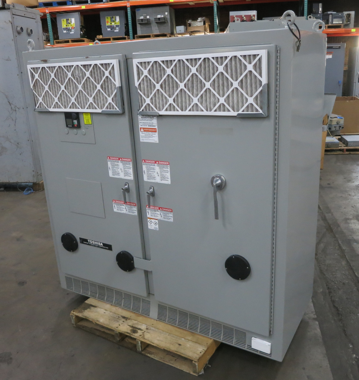 Toshiba HX7 Plus 900 HP 480V Adjustable Speed VS Drive ASD 1121 FLA 1200A 3R (DW6629-2)