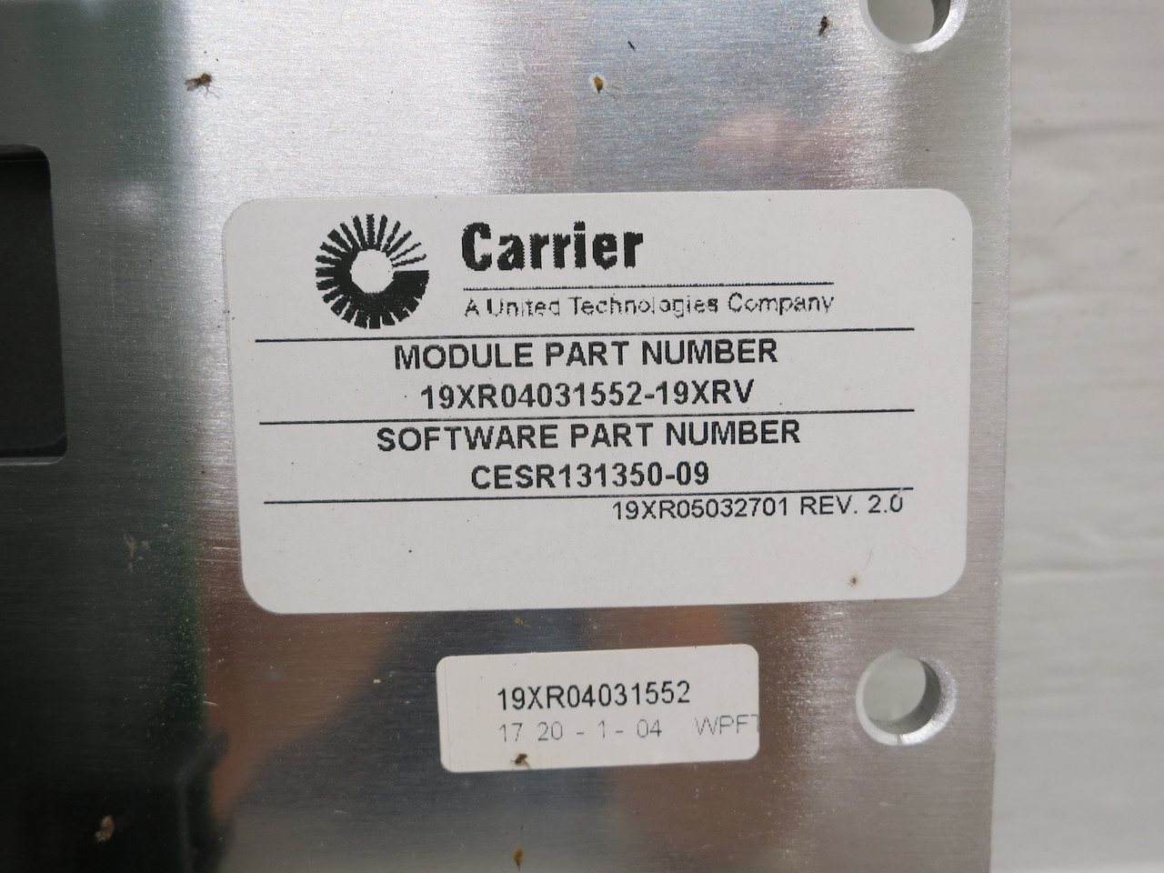 Carrier CEPL130445-04-R Comfort Network Chiller Control Display ICVC United Tech (DW6630-1)