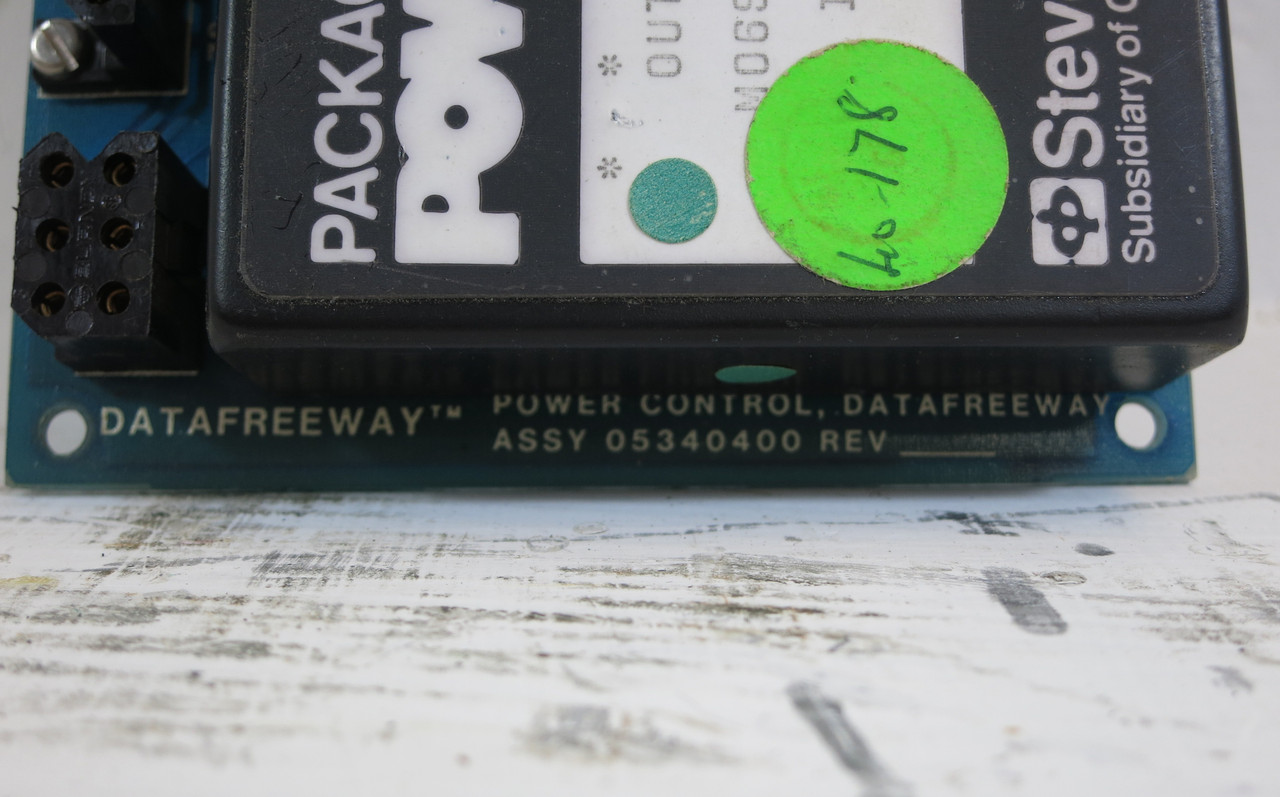 Measurex 05340400 Datafreeway Power Control Board PLC Card 04340400 053404-00 (DW6637-1)