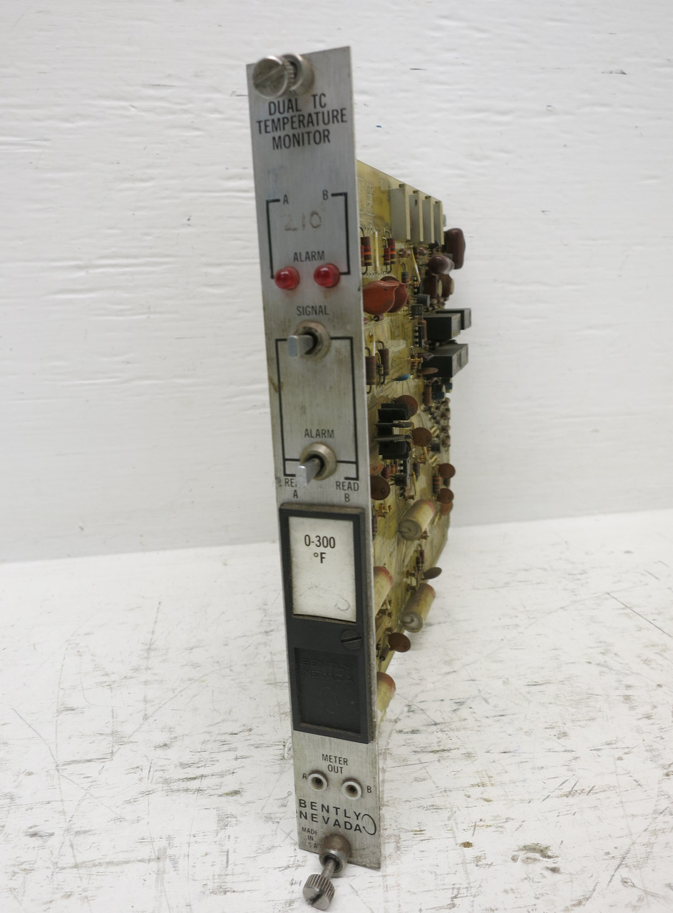 Bently Nevada 90225 Dual TC Temperature Monitor PLC Board 90226 Card 90227 (DW6642-1)