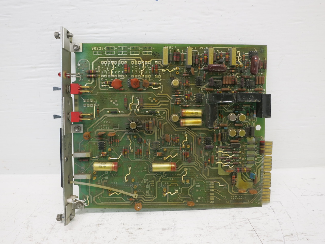Bently Nevada 90225 Dual TC Temperature Monitor PLC Board 90225B Card 90227 (DW6641-1)