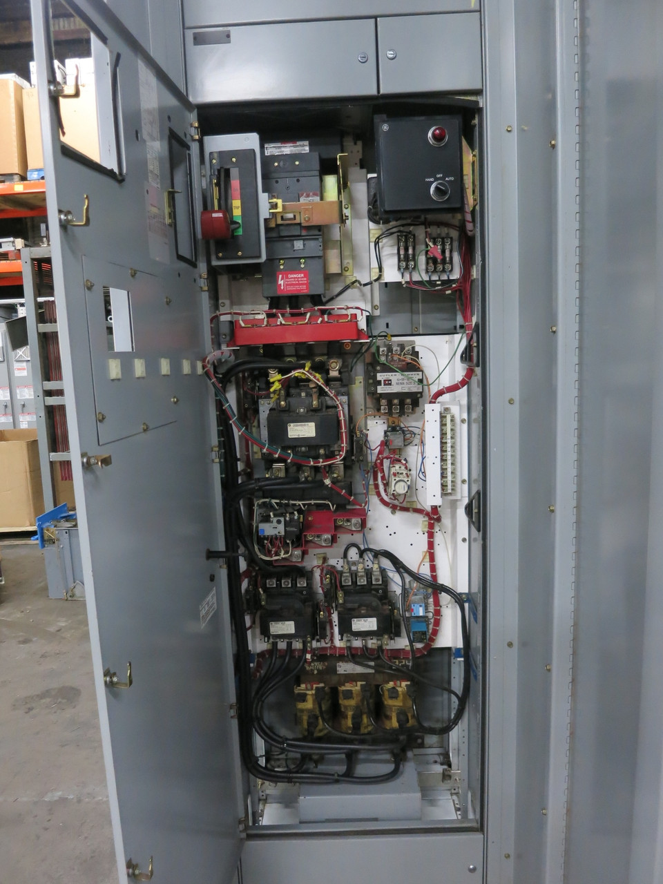 GE E9000 Size 6 Reduced Voltage Motor Starter Autotransformer 150 HP 300A 3R (DW6646-1)