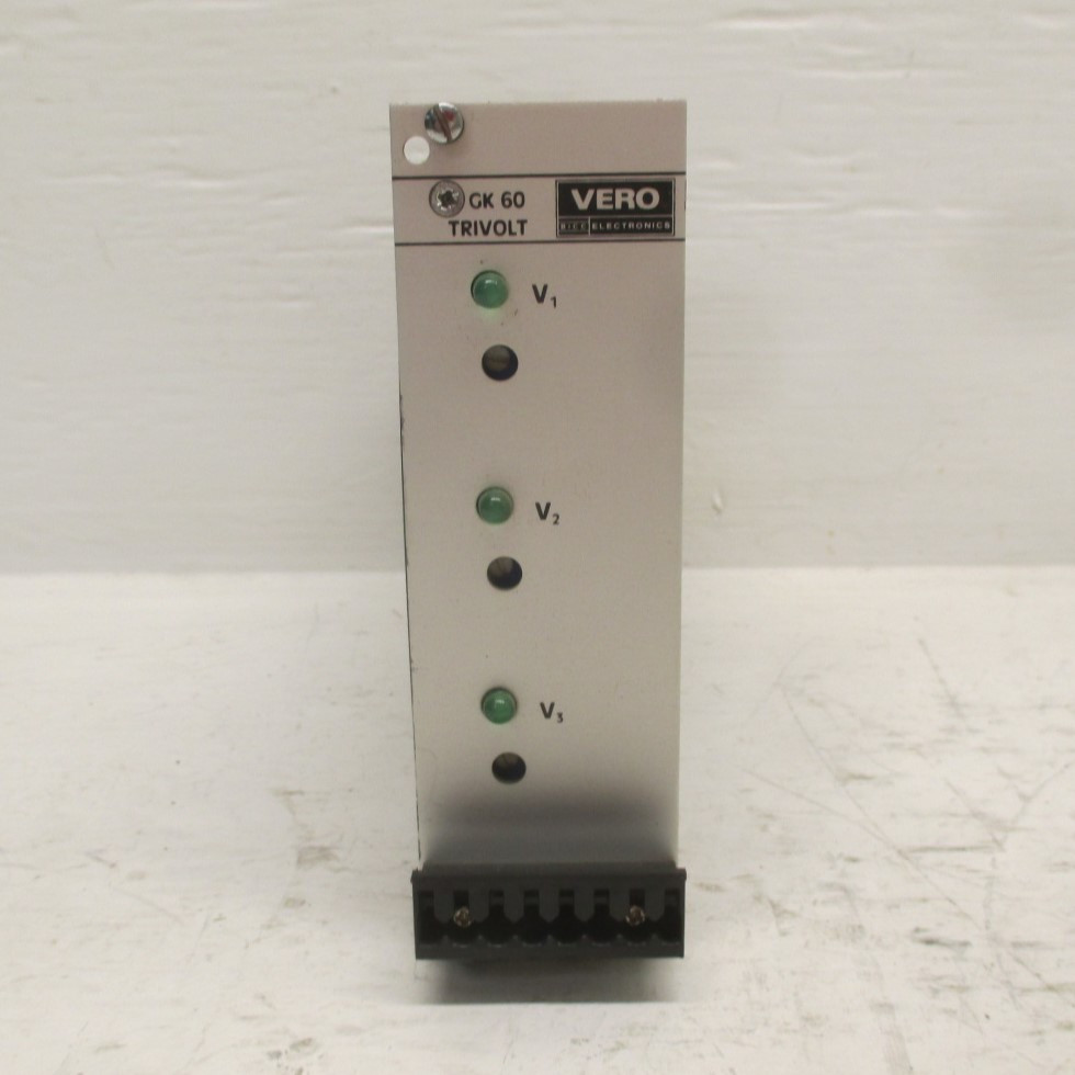 Vero 116-34471C Trivolt GK 60 Rack Power Supply Module 10-36VDC Schaltnetzteil (AH0138-8)