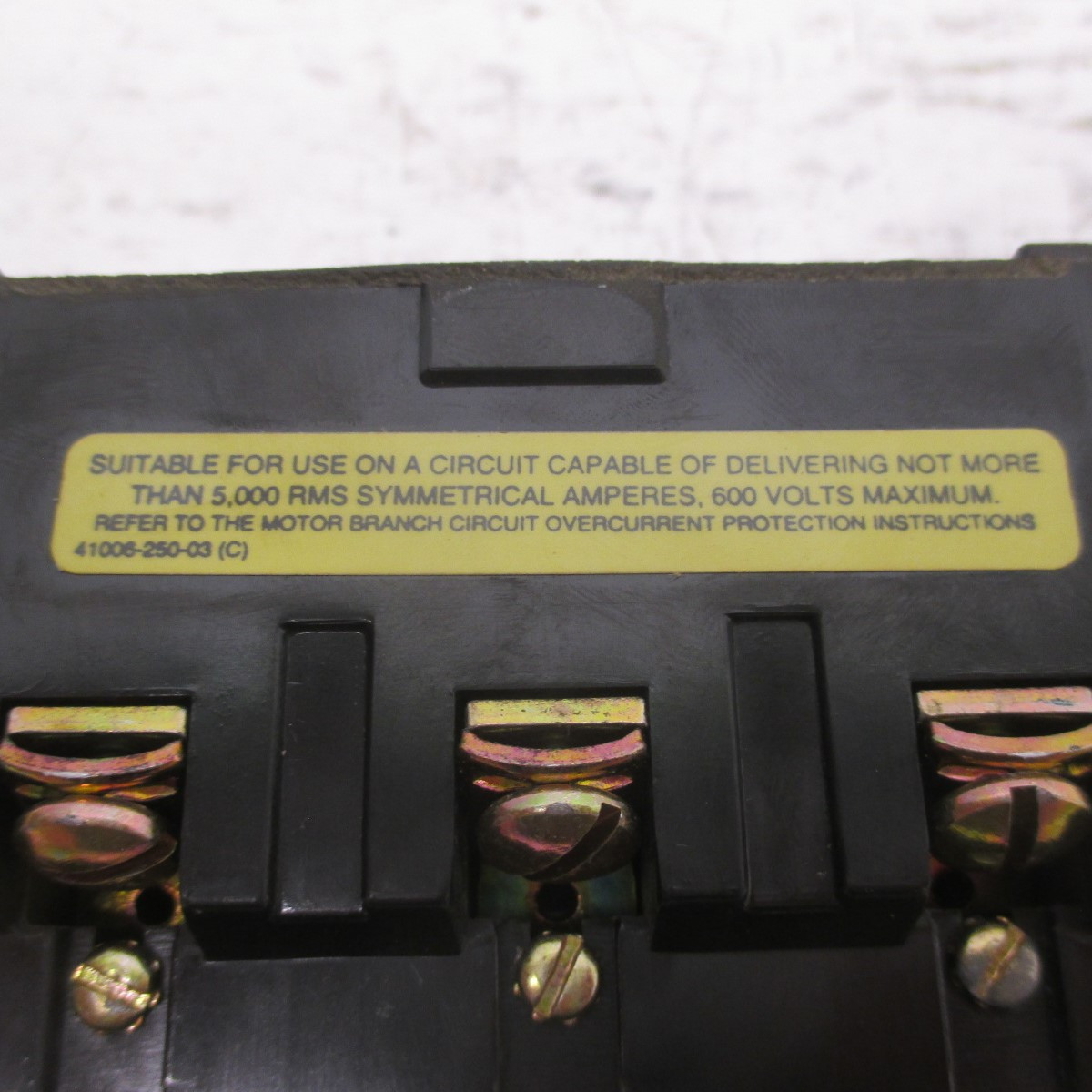 Allen Bradley 815-B0V169 Overload Relay Series K 600 VAC Max AB 815B0V169 W/ Lug (AH0156-1)