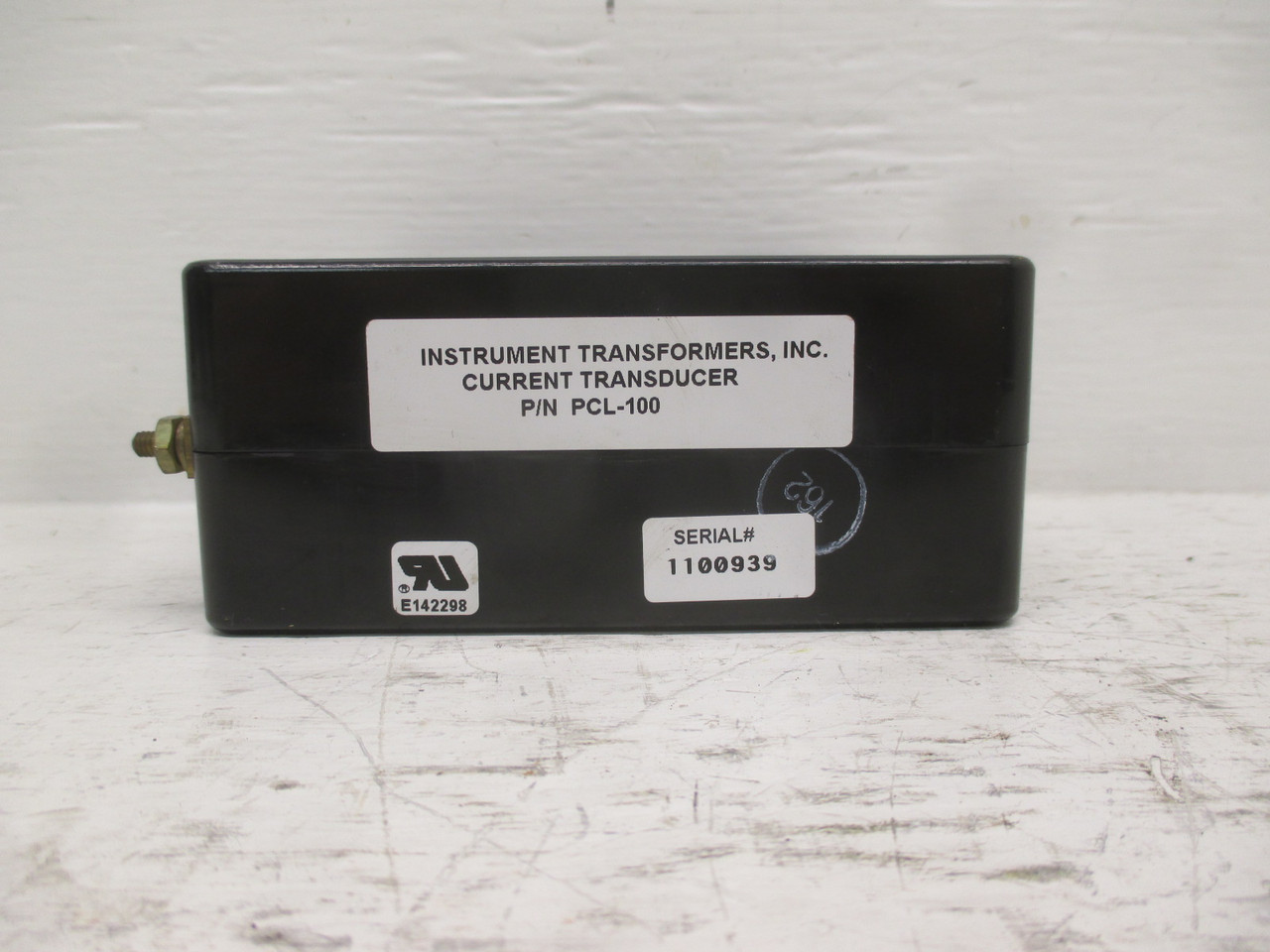 Instrument Transformers Inc PCL-100 Current Transducer CT 120VAC 4-20mADC PCL100 (AH0159-4)