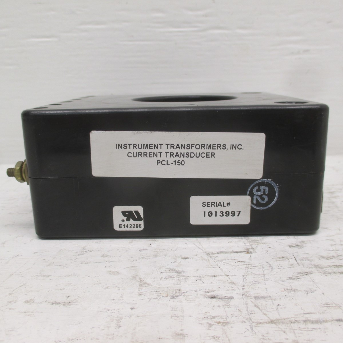 Instrument Transformers Inc PCL-150 Current Transducer CT 120VAC 4-20mADC PCL150 (AH0160-1)