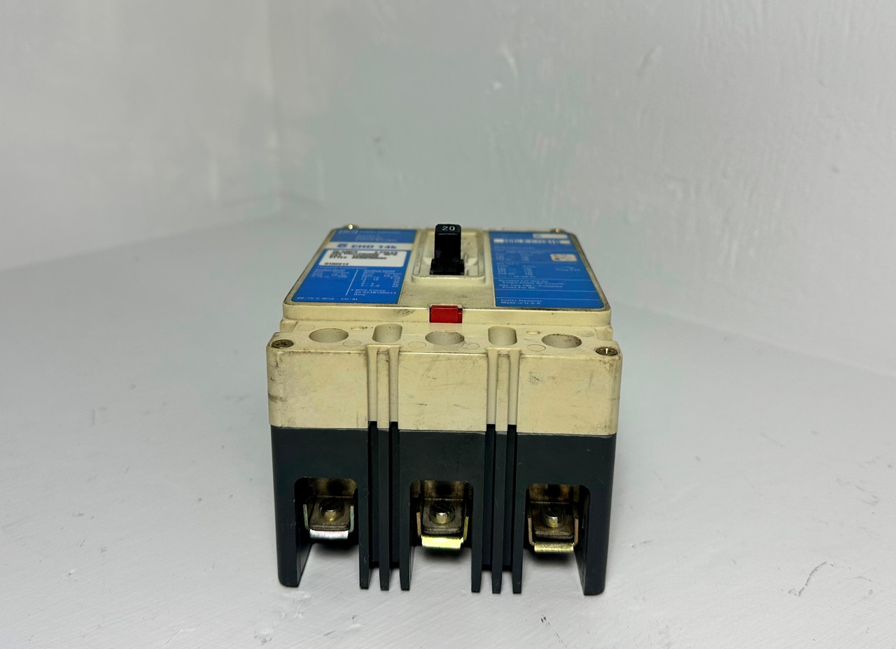 Cutler Hammer EHD3020 20A Circuit Breaker Glossy Blue 480 VAC 3P 20 Amp EHD 14k (EM5255-1)