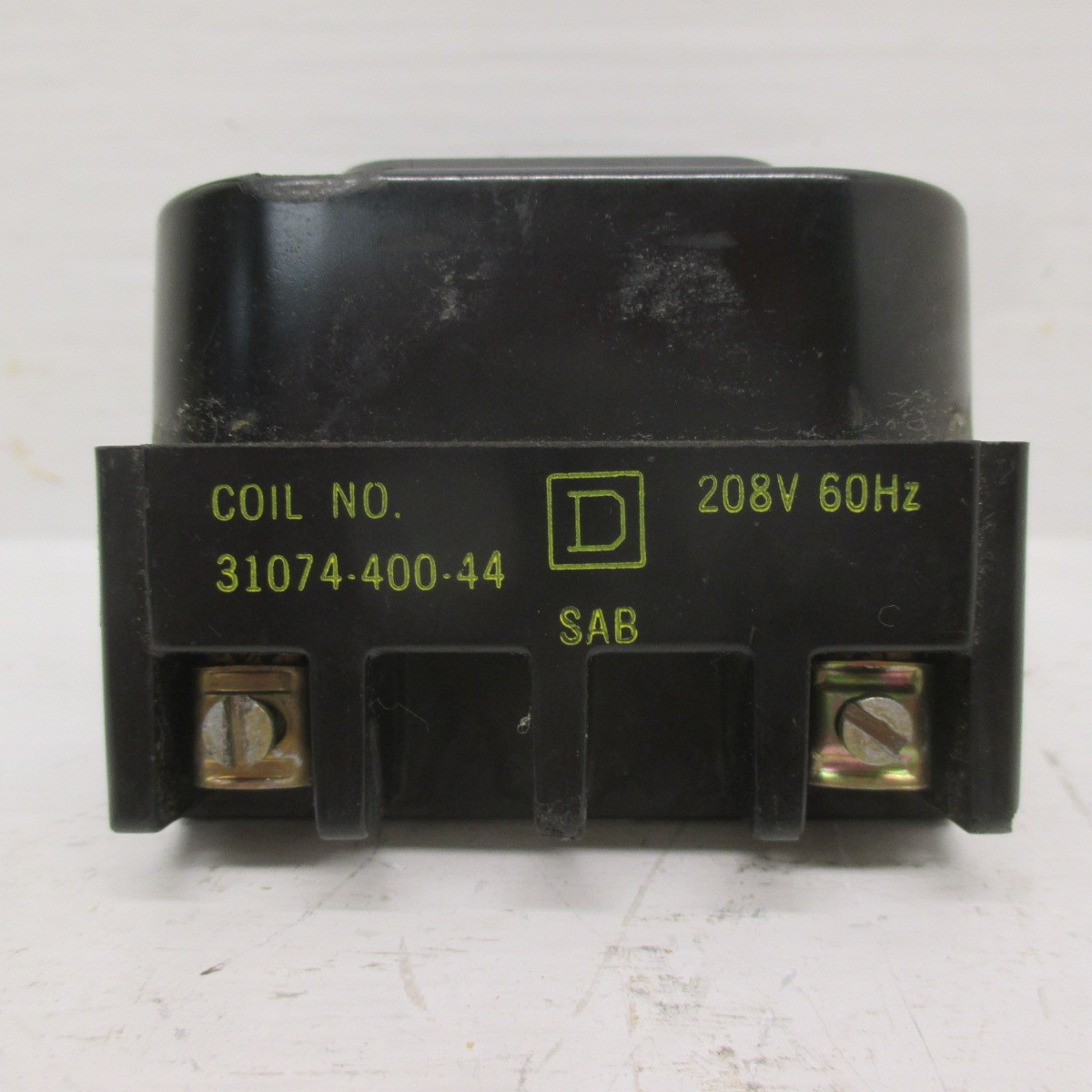 Square D 31074-400-44 NEMA Motor Starter Magnet Coil Sz 3 208V 60Hz 3107440044 (AH0161-2)