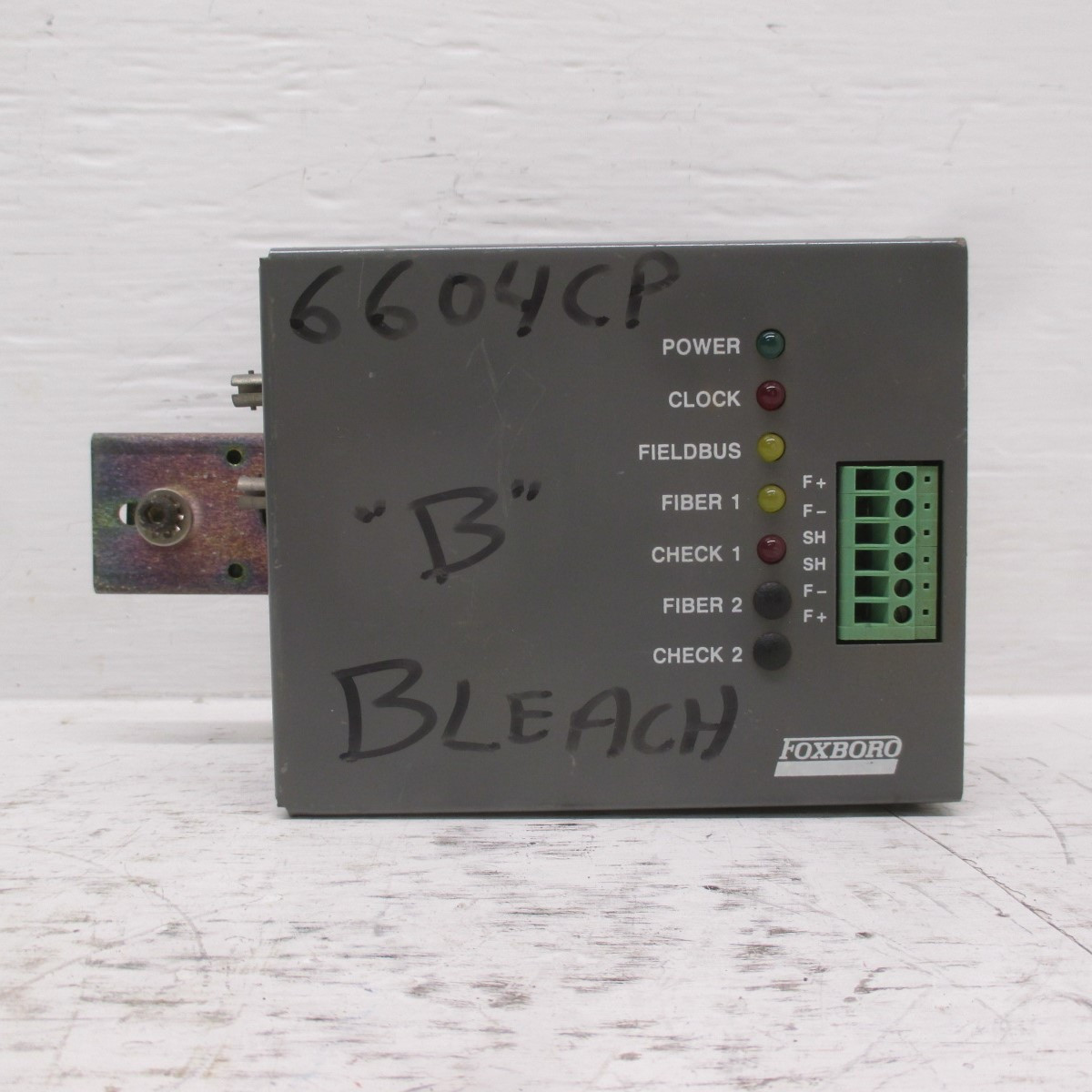 Foxboro P0903QF Fiber Optic Modem (End Bus) I/A Series Rev-0C P0903-QF ...