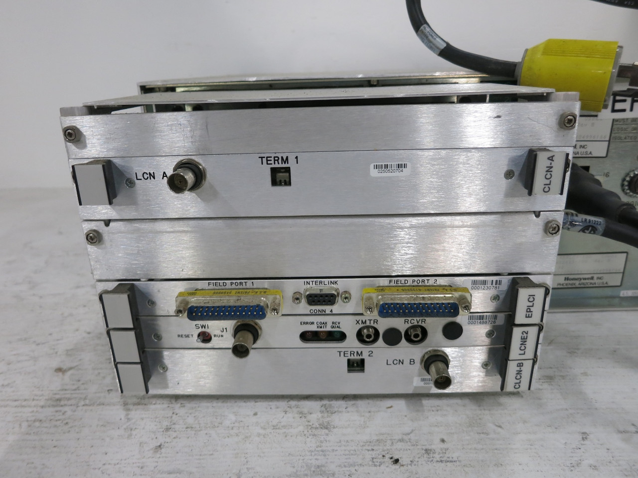 Honeywell 51402455-100 PLC Module EPLCG MP-DNCF02-100 MP-REPLC7-100 w/ Boards (DW6666-2)