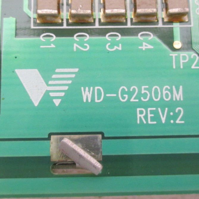 Wintek WD-G2506M Rev. 2 LCD/LED Screen Display For 6AV3 017-1NE30-0AX0 PLC Board (AH0171-1)