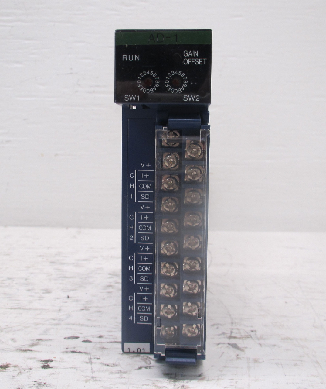 Toyoda Toyopuc THK-7936 AD-1 Analog Input PLC Unit JTEKT THK7936 AD1 (DW6672-1)