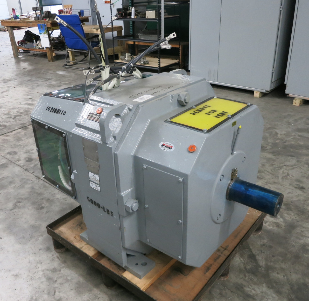 Image of REBUILT Reliance 400 HP DC Motor 681AT 500V 1150/1380 RPM Type TR 637A 500 VDC