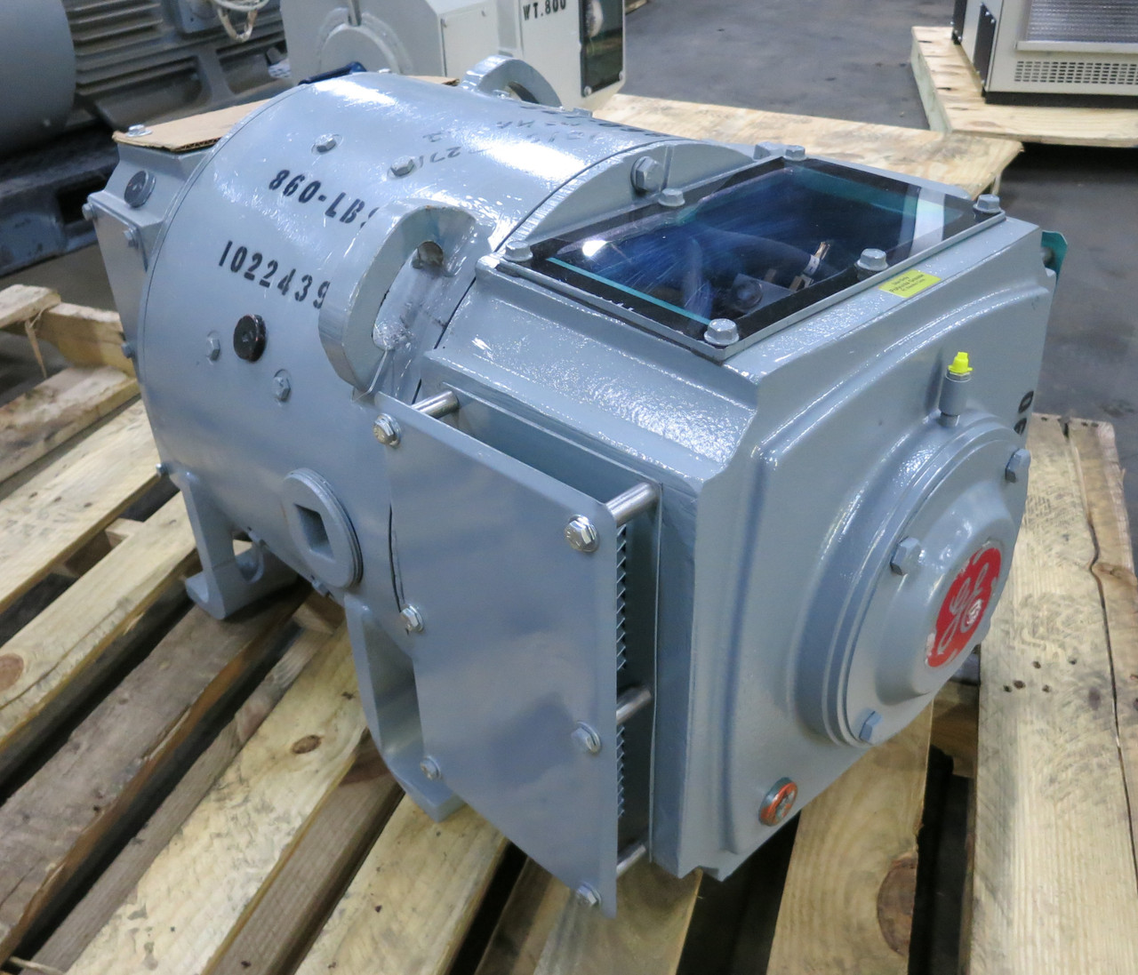 REBUILT GE 60 HP DC Motor CD366AT SPFG-SV 500V 1750/2100 RPM 500 VDC Kinamatic (DW6693-1)