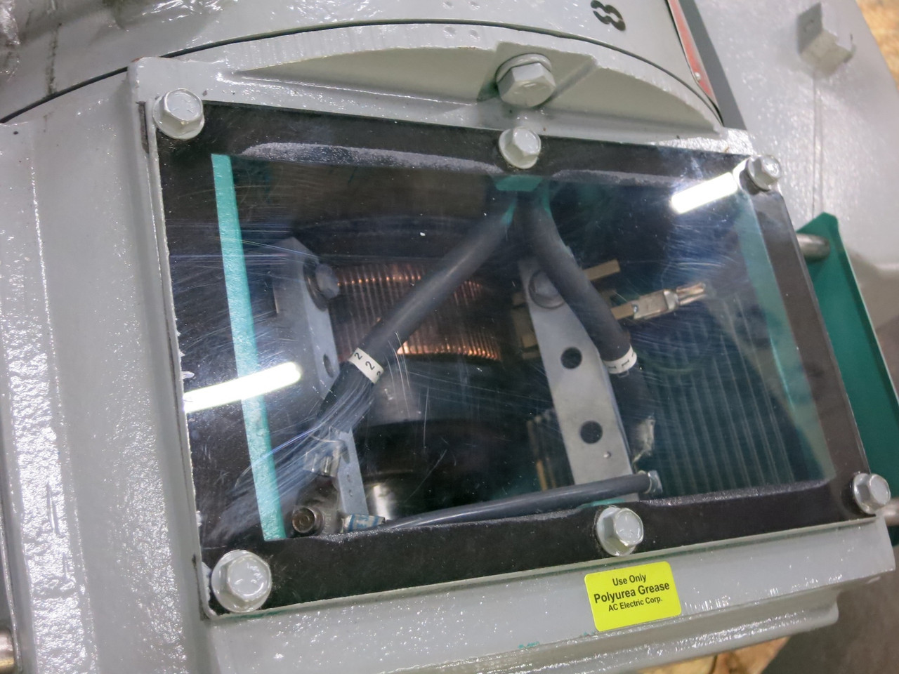 REBUILT GE 60 HP DC Motor CD366AT SPFG-SV 500V 1750/2100 RPM 500 VDC Kinamatic (DW6693-1)