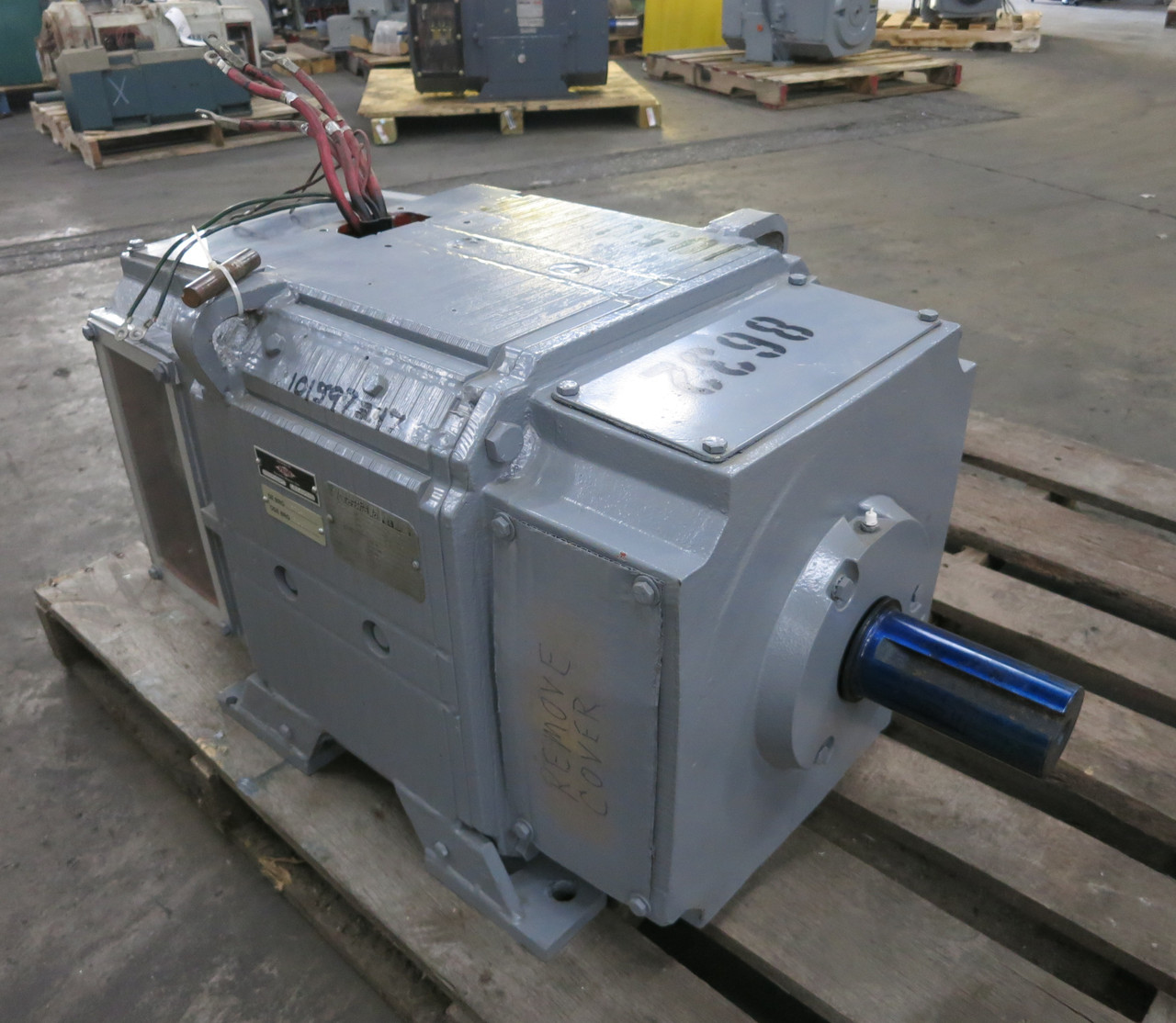 Image of REBUILT Reliance 75 HP DC Motor B367ATZ TESV 500V 1750/2300 RPM TR 125A 500 VDC