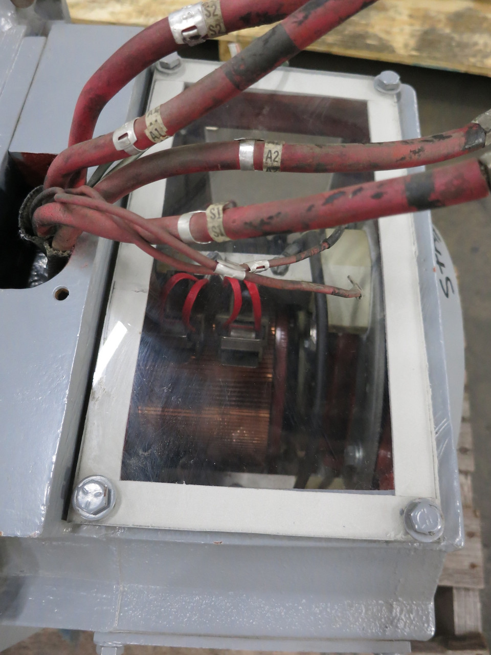 REBUILT Reliance 75 HP DC Motor B367ATZ TESV 500V 1750/2300 RPM TR 125A 500 VDC (DW6692-1)