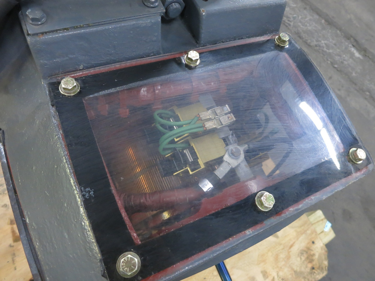 REBUILT Reliance 125 HP DC Motor 406AT 500V 1750/2100 RPM Type TR 203A 500 VDC (DW6688-1)