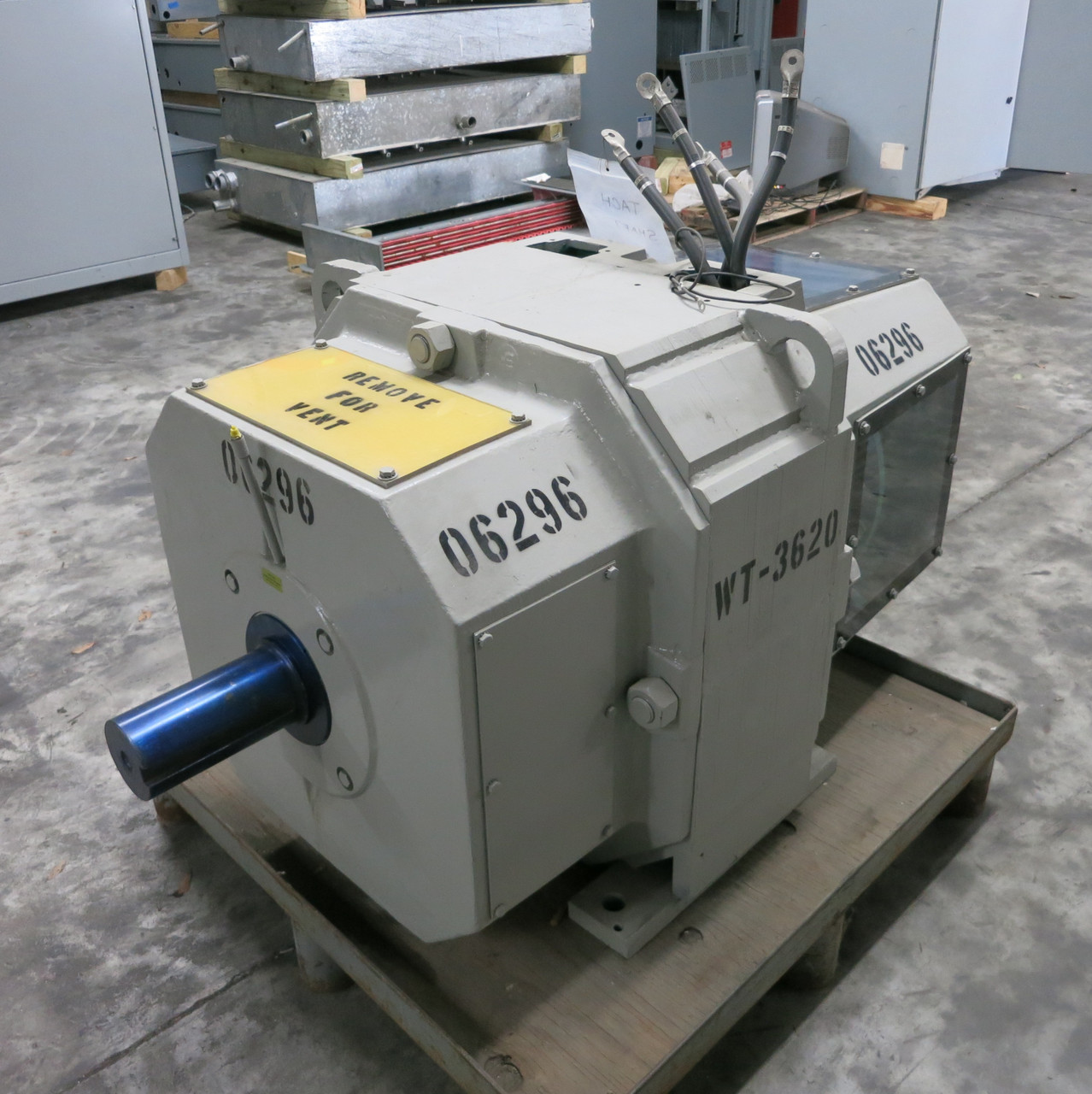 Image of REBUILT Reliance 250 HP DC Motor 583AT 500V 1150/1380 RPM Type TR 405A 500 VDC