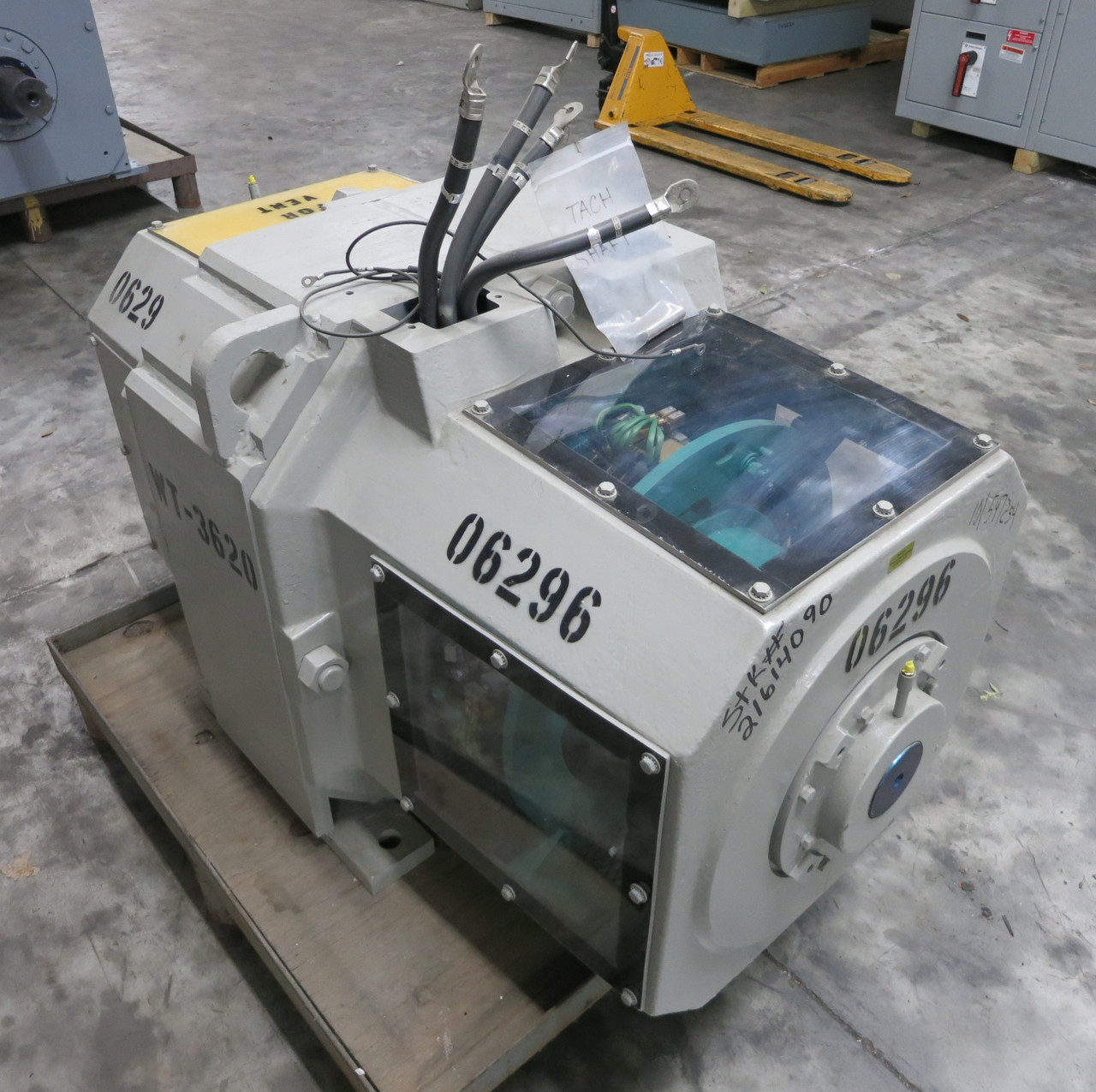 REBUILT Reliance 250 HP DC Motor 583AT 500V 1150/1380 RPM Type TR 405A 500 VDC (DW6686-1)