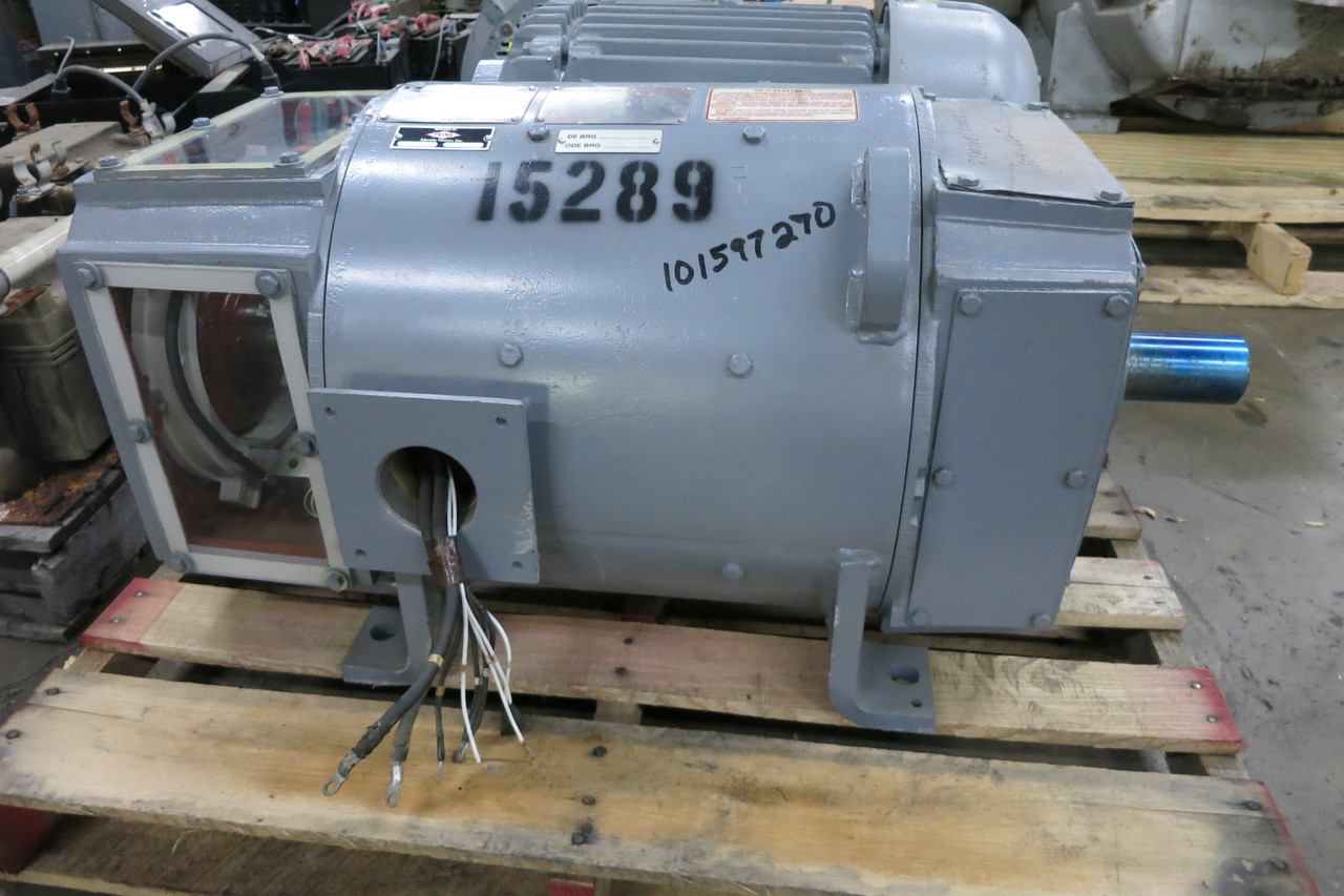 REBUILT GE 50 HP DC Motor CD368AT SPFG-SV 500V 1150/2000 RPM 500 VDC Kinamatic (DW6697-1)