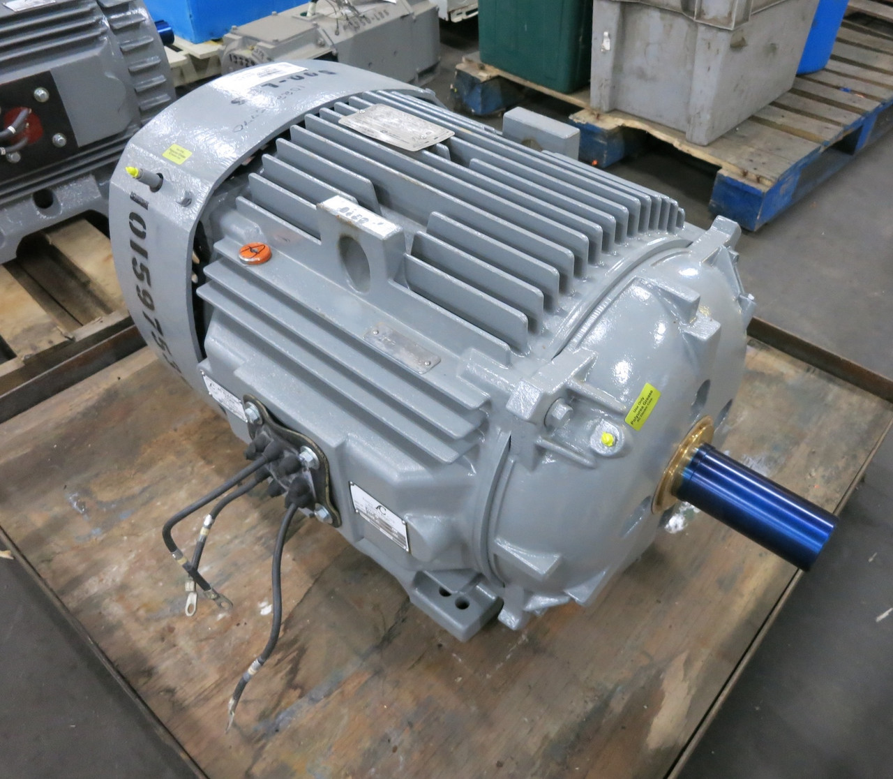 Image of REBUILT GE X$D 60 HP AC Motor 460V 1780 RPM 364T TEFC KS 5KS364SS2009RZ 71.2A