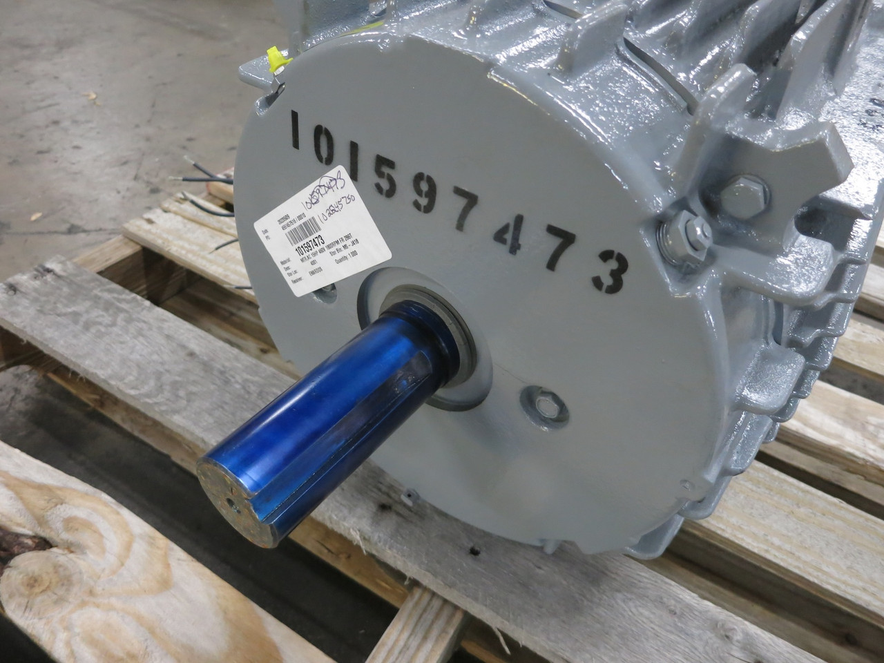 REBUILT GE X$D 15 HP AC Motor 460V 1785 RPM 286T TENV KAF 5KAF286QSA3041A 17.5A (DW6708-1)