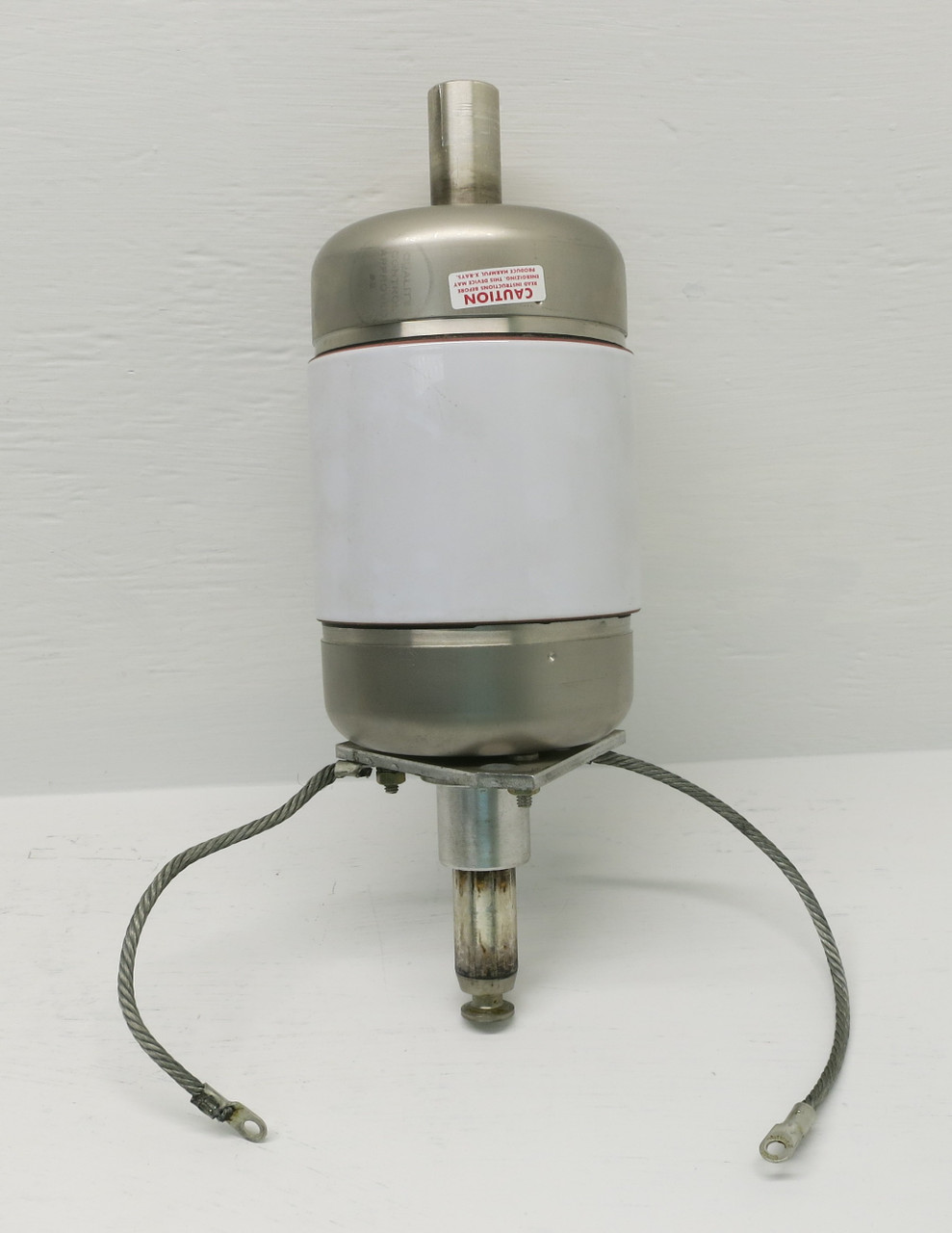 GE Power/Vac Type 52A1 Vacuum Interrupter Bottle 4.76kV 2000A PowerVac 2000 Amp (DW6709-1)