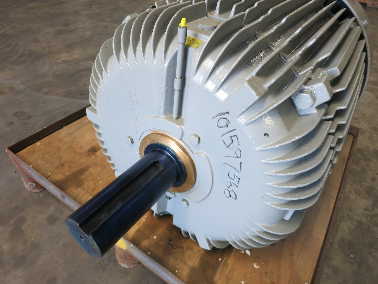 REBUILT Reliance 150 HP AC Motor 460V 1190 RPM 445T TEFC 170A 150HP 460 VAC (DW6714-1)