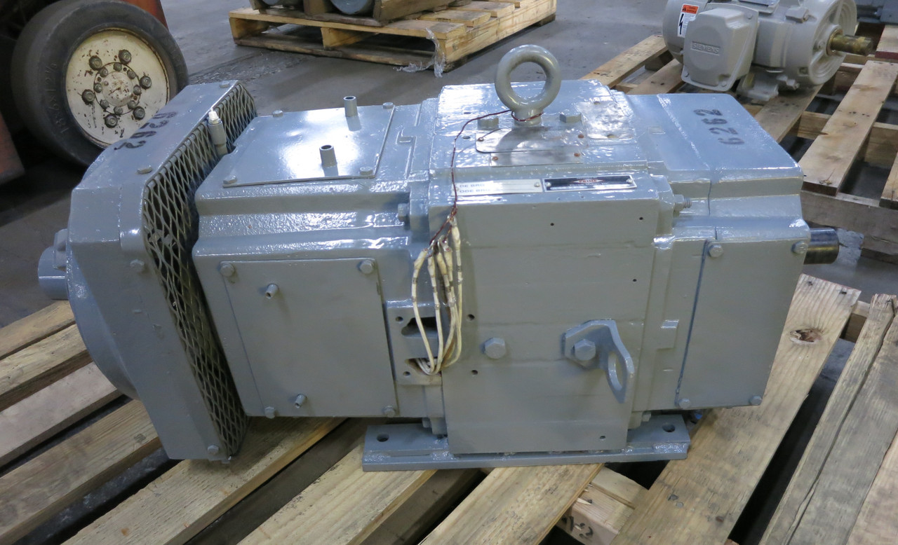 REBUILT Reliance 5 HP DC Motor 258AT 500V 1750/2300 RPM Type TR 8.8A 500 VDC (DW6722-1)