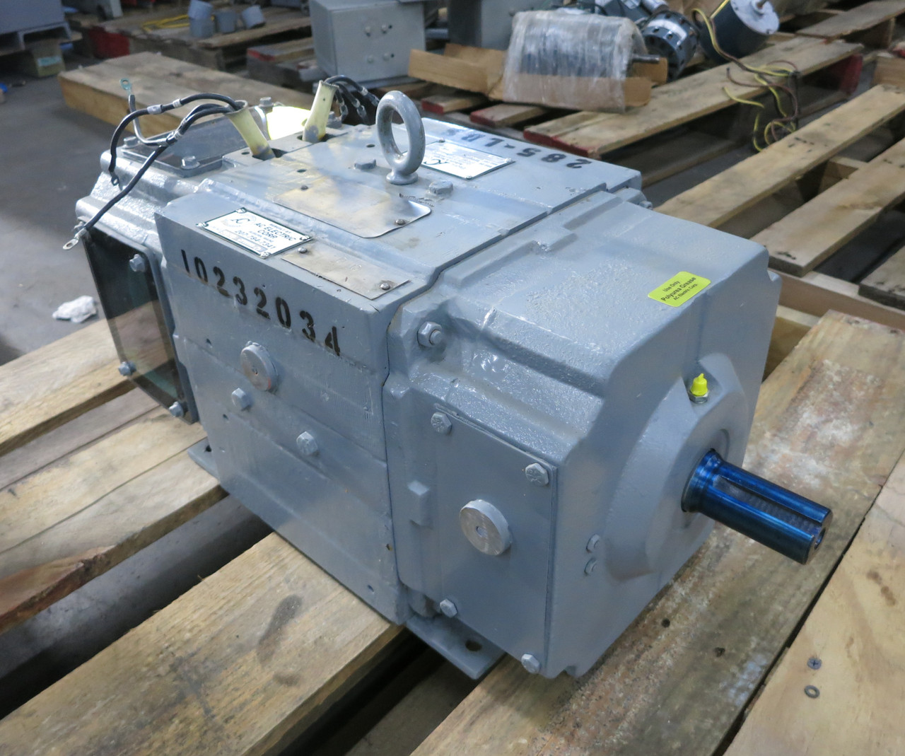 Image of REBUILT Reliance 3 HP DC Motor 110AT 500V 1750/2300 RPM Type TR 5.3A 500 VDC